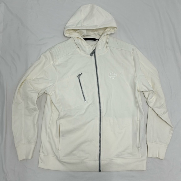 Harley-Davidson Other - Harley Davidson White Hoodie